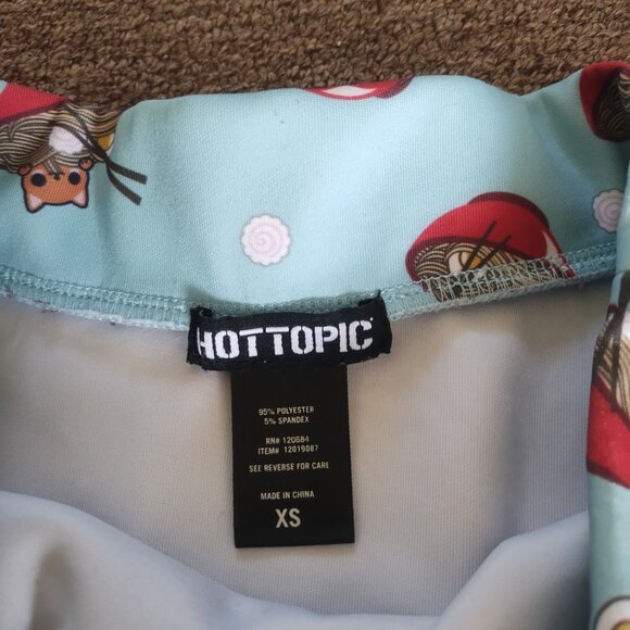 Hot Topic Ramen Cat Skater Skirt - Picture 3 of 3